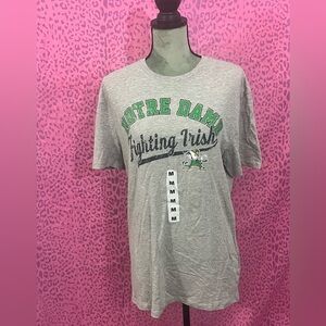 Notre Dame Fighting Irish Gray Short Sleeve Tee